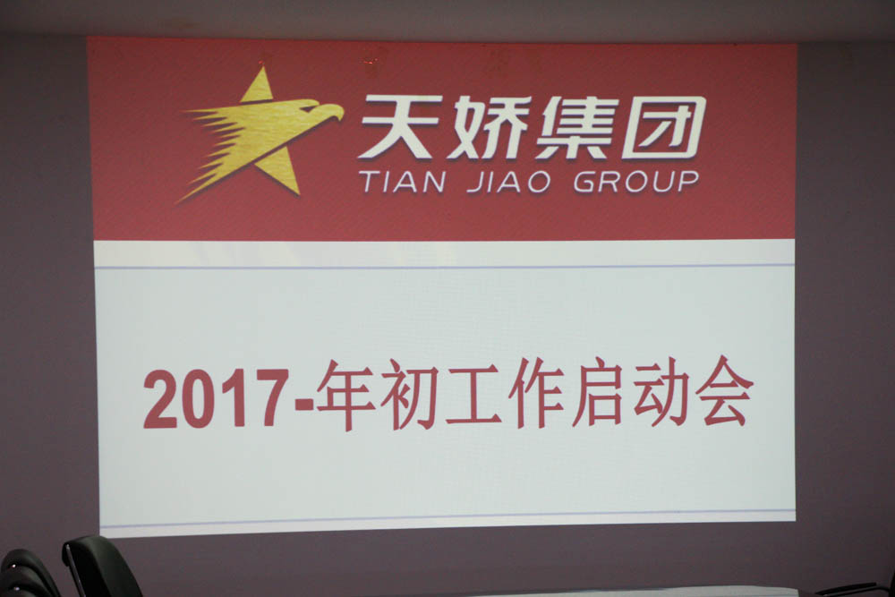 天嬌集團(tuán)2017年年初工作啟動(dòng)會(huì)召開 天嬌集團(tuán)2017年年初工作啟動(dòng)會(huì)召開